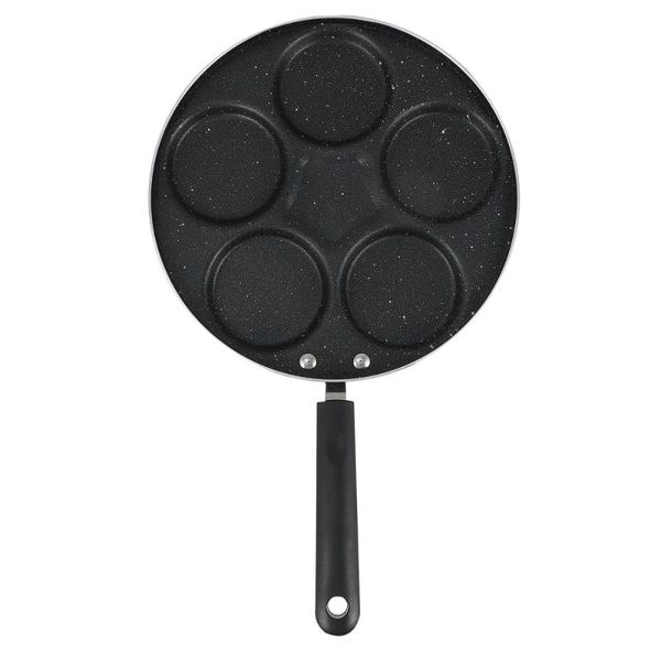

pans 1pc 6-holes mold fried egg pan non-stick household frying supplies
