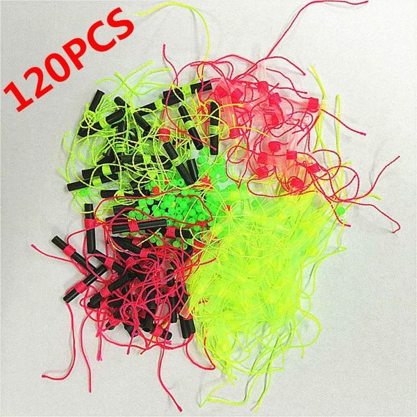 

fishing accessories 80/120pcs bobber float s with glow beads