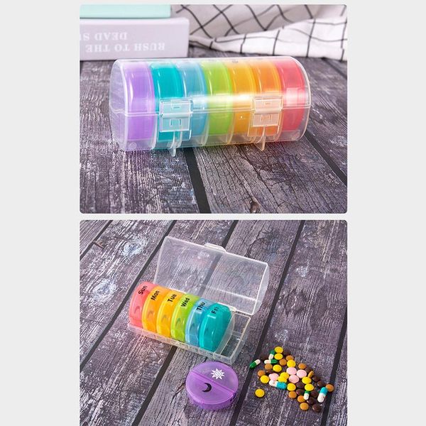 

storage bottles & jars weekly dispenser 7 day week daily organiser tablet