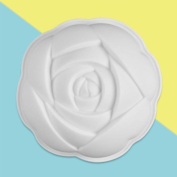 

ins rose silicone forms cake mold baking pan decorating tools pastry mould design dish bakeware &