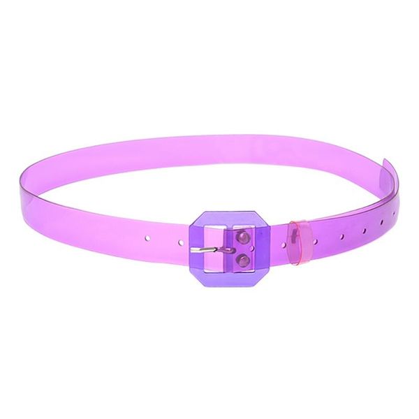 

belts fashion women ladies waist belt body wide clear candy color, Black;brown