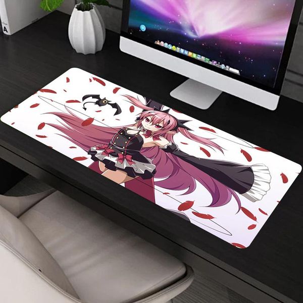 

mouse pads & wrist rests seraph of the end mousepad pad gamer anime keyboard desk mat cute accessories carpet computer kawaii girl gaming