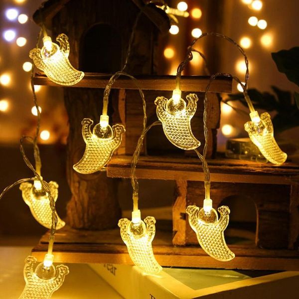 

party hats useful fairy light not dazzling eco-friendly long lifespan halloween string lamp decoration for home