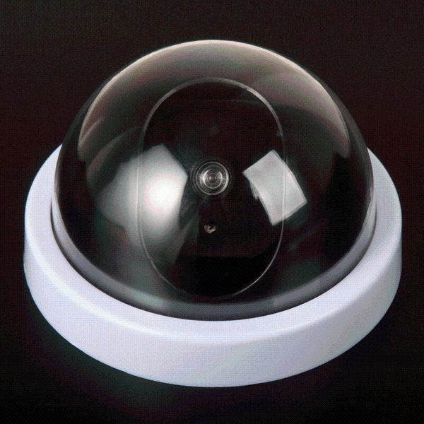

cameras indoor/outdoor dummy smart surveillance camera home dome waterproof fake cctv security with flashing red led lights