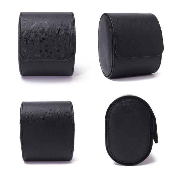 

watch boxes & cases f3md women or men single case gift box for christmas anniversary birthday(black), Black;blue