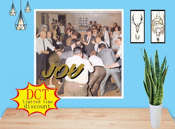 

idles joy as an act of resistance album poster music cover silk art print