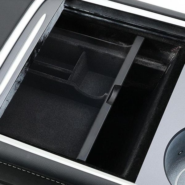 

central control storage box black flocking options accessories tools silent interior auto safe & automotive accesso r3x3 car organizer