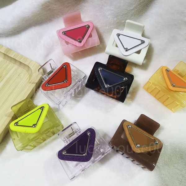 

2021 fashion personality retro classic inverted triangle simple hairpin small square clip multifunctional multi-color optional high-quality, Golden;silver