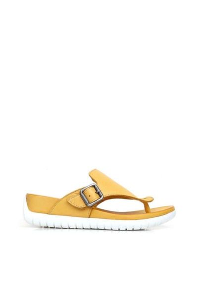 

slippers shoes finger cross genuine leather women 's flat 9 n7104, Black