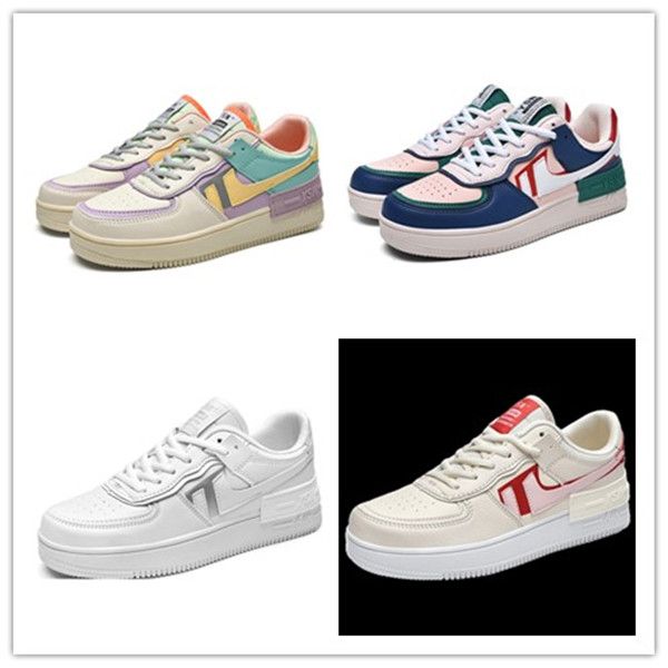 

women mens running shoes light orange utility white black skate blue trainers sneakers 36-40 222