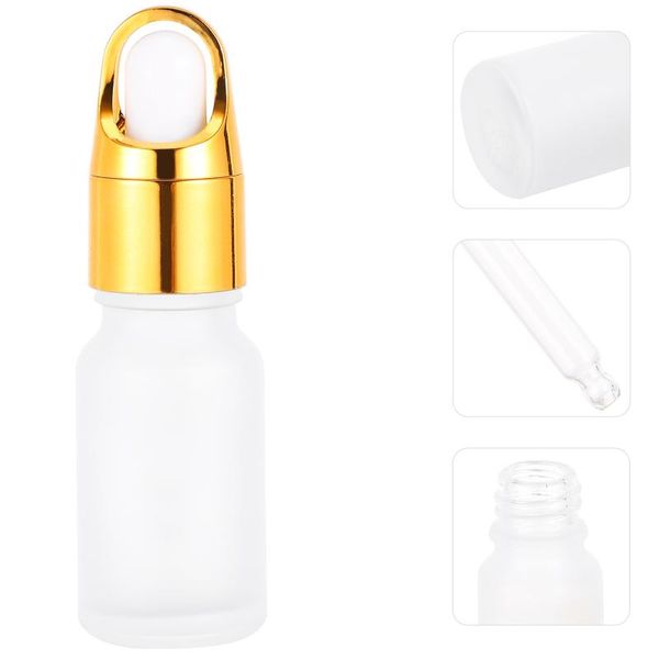 

storage bottles & jars 10pcs dropper clear glass essential oils sub (10ml)