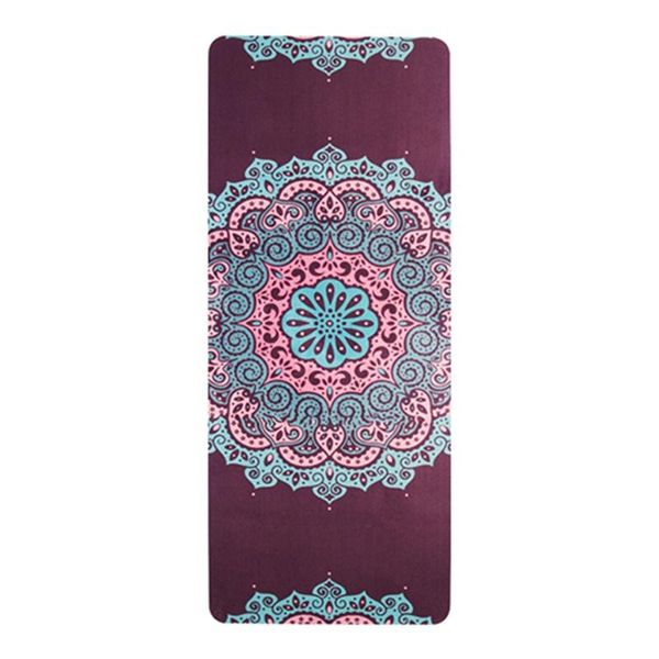 

yoga mats mat gym protection anti-skid suede natural rubber