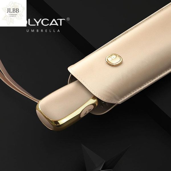 

umbrellas olycat pocket women umbrella rain uv protection sun automatic girls flat portable folding parasol upf50+