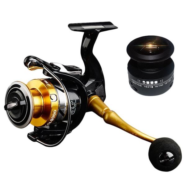 

14+1 bb double spool fishing reel 5.5:1 gear ratio high speed spinning carp for saltwater baitcasting reels