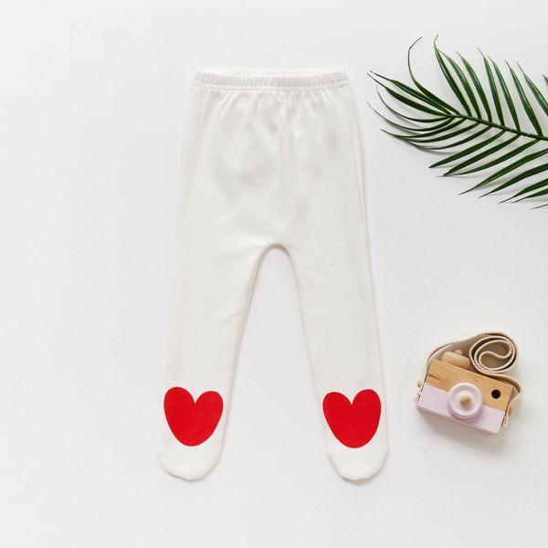 

newborn baby pants 0-24m baby cotton mid waist trousers infant baby boys girls bag foot pants even socks leggings, Blue