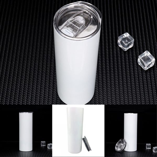 

stainless steel vacuum insulated 20oz diy white cup sublimation straight tumblers blanks car coffee mugs 868 z2