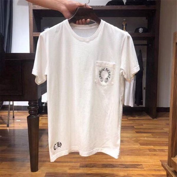 

2021s spring / summer new chk roman hoof back sanskrit cross print casual short sleeve t-shirt unisex, White;black