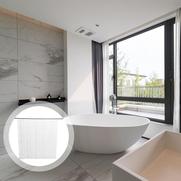 

shower curtains white waterproof thick solid bath for bathroom bathtub large wide bathing cover