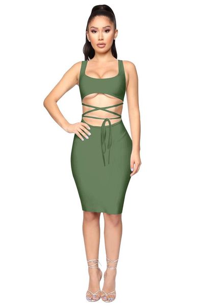 

simple pure color u neck sleeveless skinny mini dress bind special design sheath young party casual dresses, Black;gray