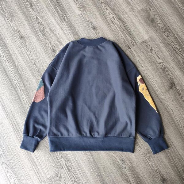 

luxury brand hoodie foaming print sweatshirts men women 1 s, Black