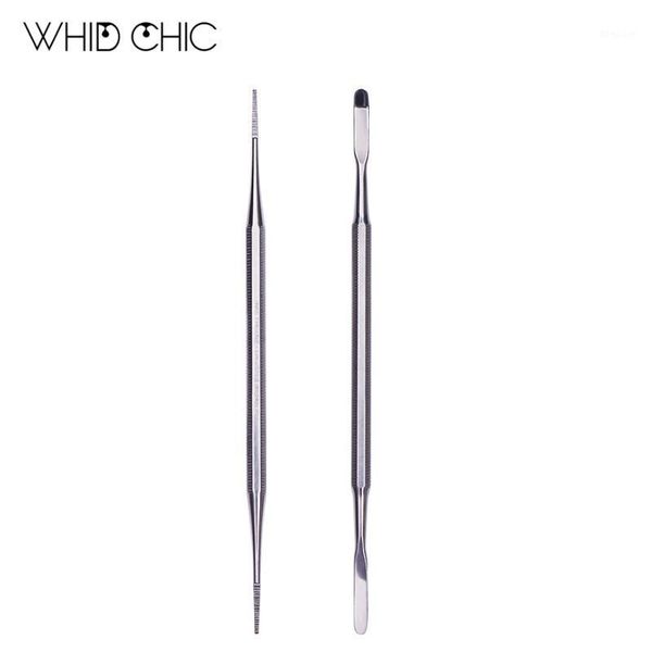

chic double-headed nail toe file stainless steel dead skin edge sanding blocking art pedicure tools care1