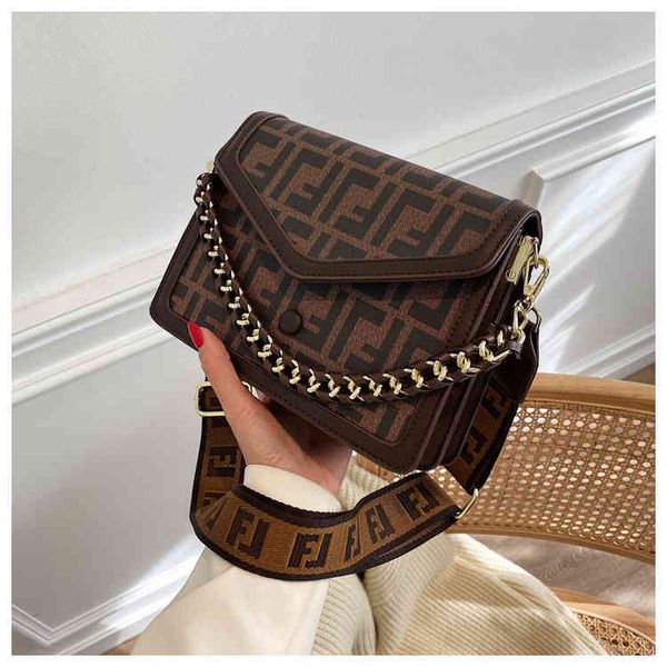 

2022 factory wholesale new sen series women's fashion texture single shoulder small versatile broadband messenger bag