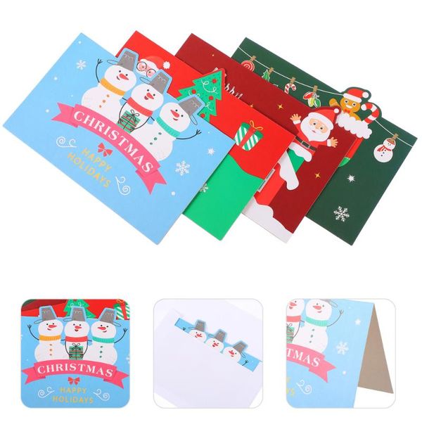 

greeting cards 20pcs christmas festival gift tree wishes