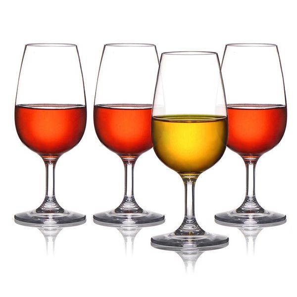 

wine glasses home wedding party bar cup tritan pvc unbreakable drinkware red milk drinking cocktail glass goblet juice cups