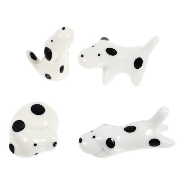 

chopsticks 4pcs adorable puppy stands home tableware racks dining table decor