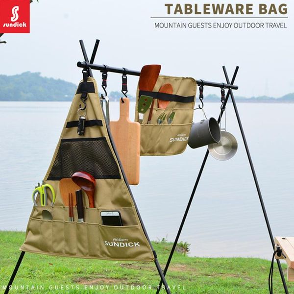 

storage bags waterproof tableware bag 900d oxford fabric outdoor camping bbq drop
