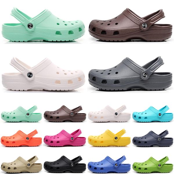 

designer men women shoes slides slippers womens sandals black white grey slide slipper flat flip flops size 36-42 color27