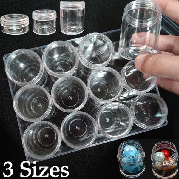 

diamond painting 12 bottles 5d accessories tools storage box crystal bead jar