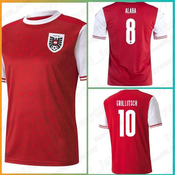 

2021 euro cup austria away soccer jersey 21 22 home grbic alaba sabitzer grillitsch kalajdzic baumgarther schlager football shirt, Black;yellow