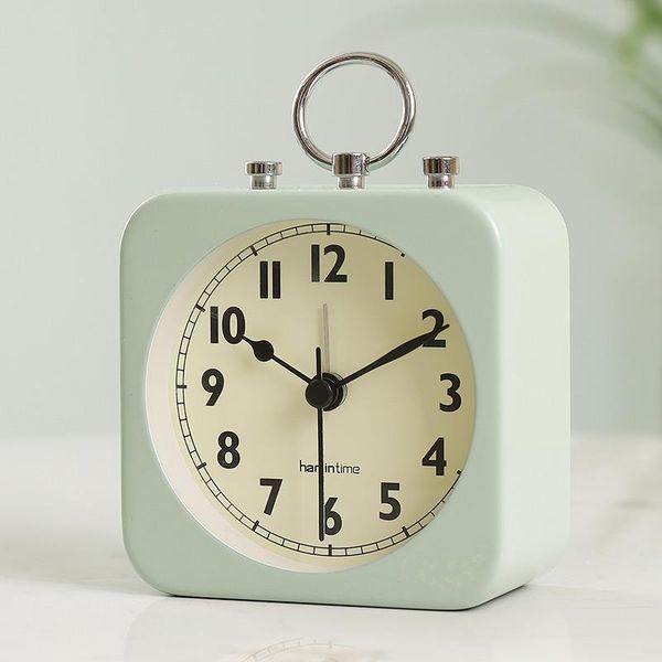 

other clocks & accessories bedroom kids desk clock mini auto battery needle cute small decor budzik elektroniczny bk50nz
