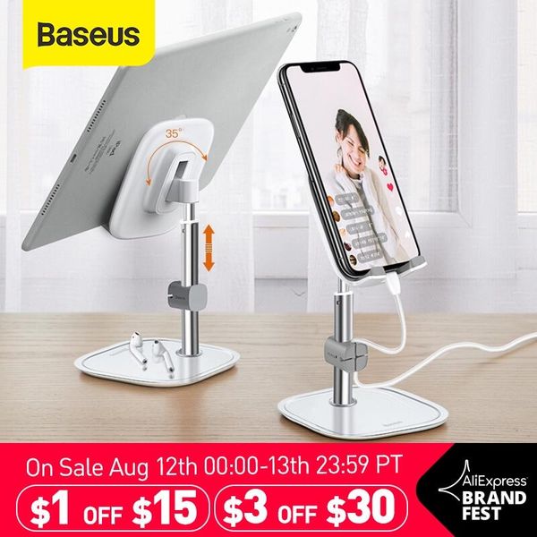 

cell phone mounts & holders baseus deskholder for tablet pad stand table mobile mount