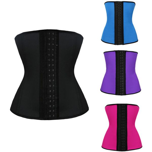 

Woman Bustiers Latex Corset Steel Bone Korsetten Women Bodices straitjacket Shapewear Waist Trainer Slimming Latex corsets and bustiers, Black;white