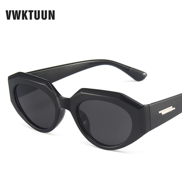 

small frame sunglasses women vintage colorful cat eye glasses uv400 driving driver shades outdoor eyewear, White;black