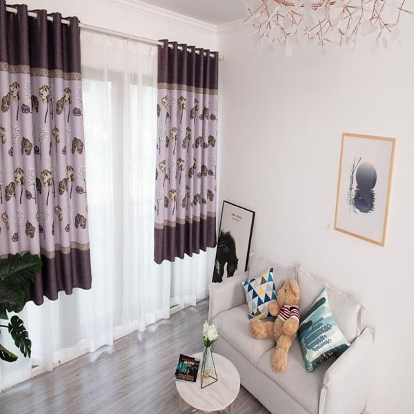 

curtain & drapes leaves sheer tulle window treatment voile drape valance 1 panel fabric dormitorio curtains for kids livingroom c 3.29