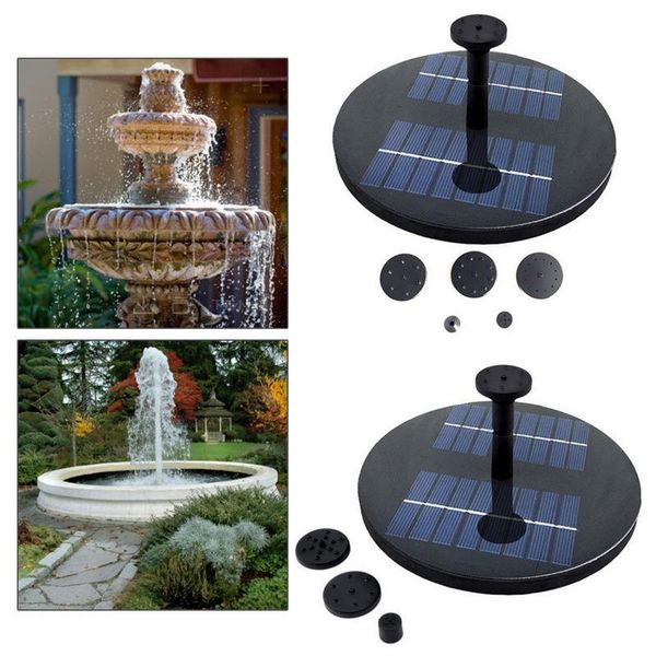 

solar fountain floating outdoor garden pond water pump decoration pool waterfall bird bath without battery decorations