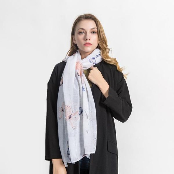 

scarves 180*90cm cotton linen voile scarf autumn winter men foulard square hijab ladies shawl wrap muffler pareo female, Blue;gray