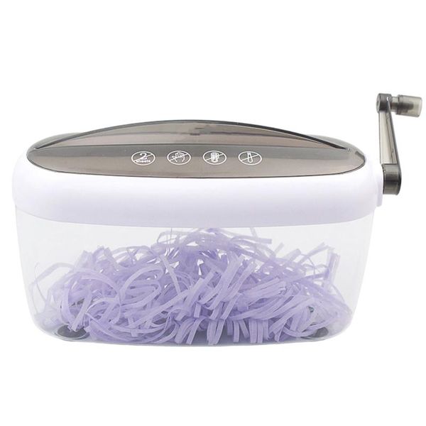 

toilet paper holders hand-cranked deskshredder plastic hand shredder documents cutting tool for home office