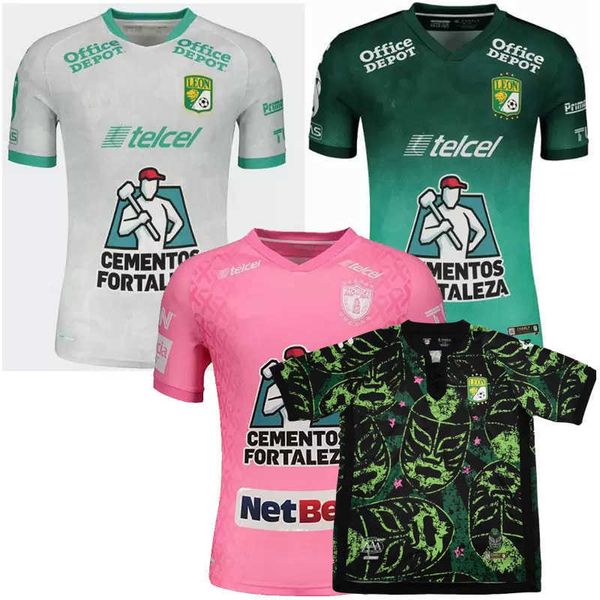 

2021 2022 liga mx club leon soccer jerseys home away 3rd 21 22 football shirt s-4xl, Black;yellow