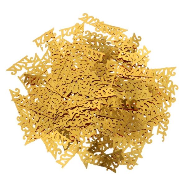 

party decoration 3 bags christmas number shape year glitter confetti supplies