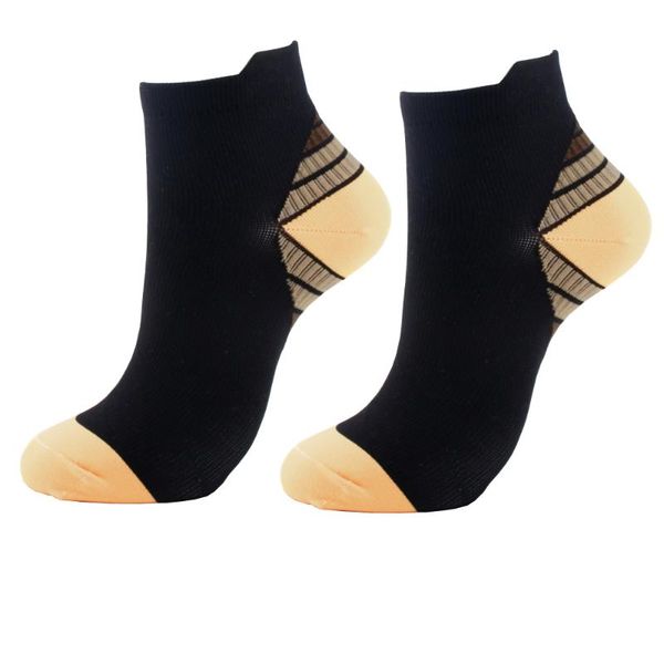 

men's socks running, cycling, compression sports 3pairs, Black