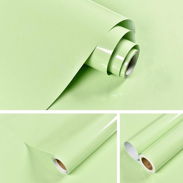 

wallpapers waterproof wall papers self-adhesive pure white decorative film cupboard wardrobe door deskfurniture renovation sticker