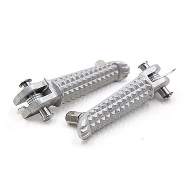 

2pcs antislip motorcycle metal foot step front pedal footrest pegs