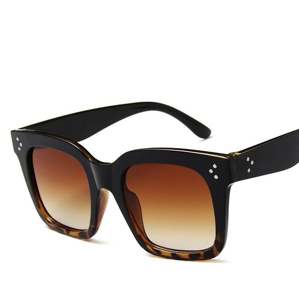 

sunglasses 2021 classic fashion square personality trend retro women's, White;black