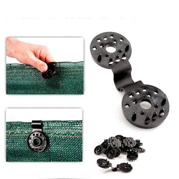

shade sunshade net clip garden tools greenhouse cloth fix clamp plastic grommet fence netting installation hook