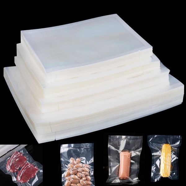 

storage bags 1/5/20/50pcs/lot thick 0.16mm strong vacuum food bag for ing