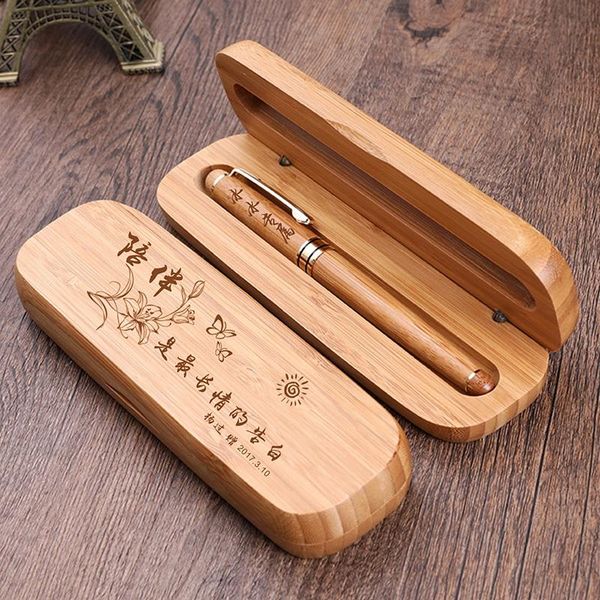 

climemo customized pen personalized diy gift laser engraving lettering logo business festival school office supplies fountain pens